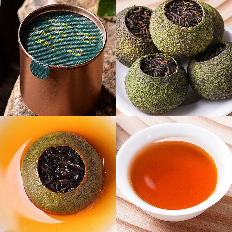 Puerh Xiaoqing Citrus Pu'er Mature Tea Organic High Quality Pu-erh Ripe Tea 50g Main image