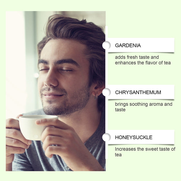 Chicory and Gardenia Tea Dandelion Wolfberry Organic Kidney Liver Chinese Tea