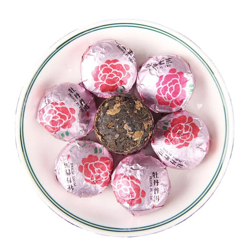 Yunnan Flower Tea Peony Flavor Shu Puer Mini Tuo Cha Fermented Pu Er Tea 500G Secondary image