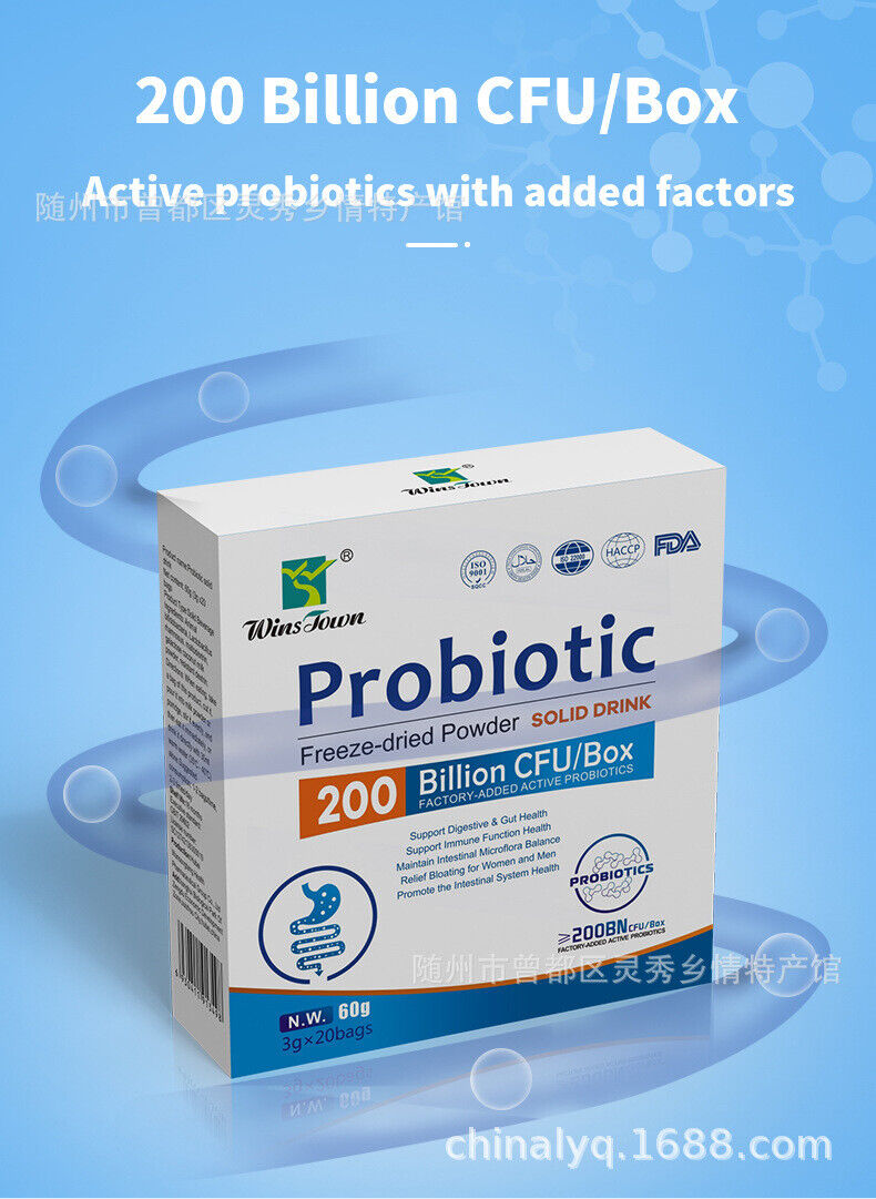 Probiotic Solid Drink Probiotic Powder Freeze-dried Poeder Healthy Drink 60g