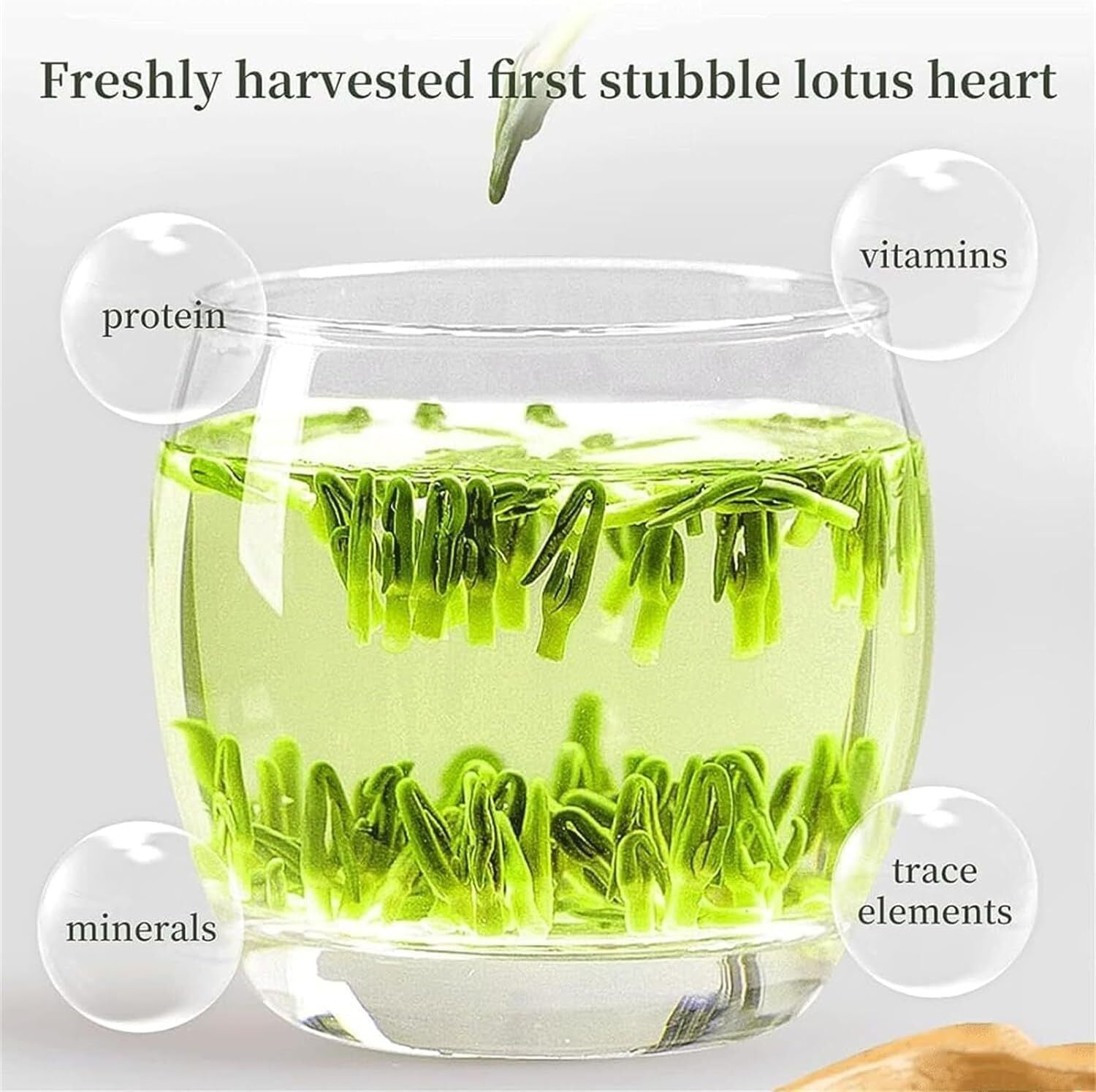 Lotus Seed Core Tea for Men,Liver and Kidney Care Tea, Men's Essentials