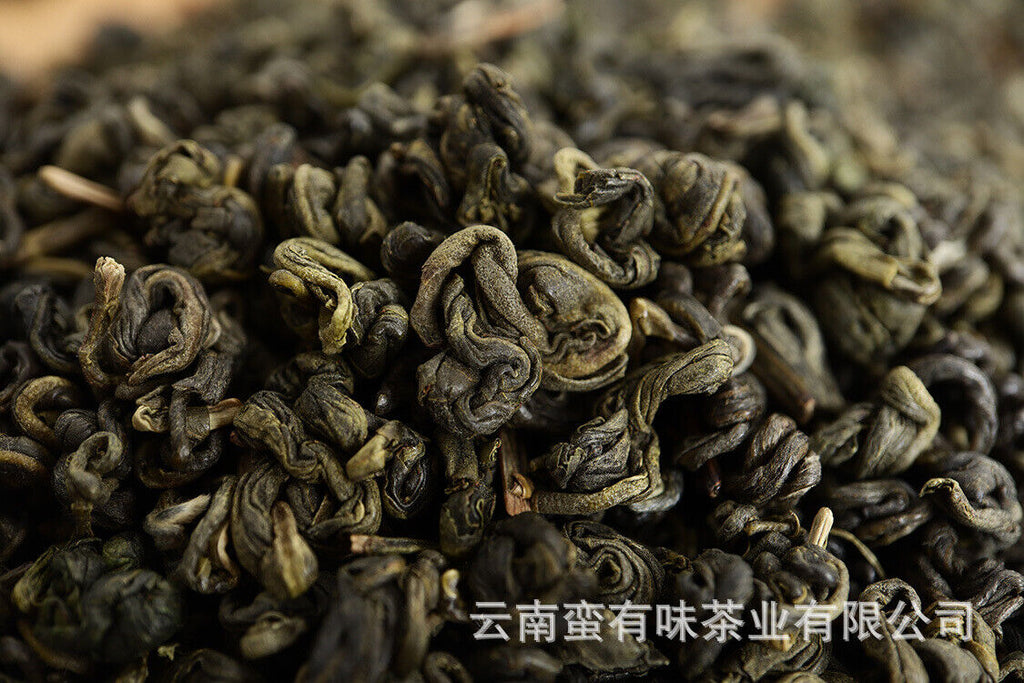 HelloYoung 500g bag Yunnan Yunnan Green Tea Puerh Tea Bi Luo Chun One bud and two leaves