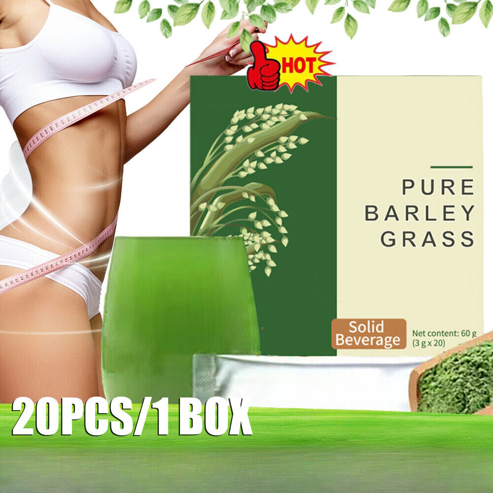 20pcs Grass Powder HELLOYOUNG Barley Pure & Organic, Pure Organic Barley AU Main image