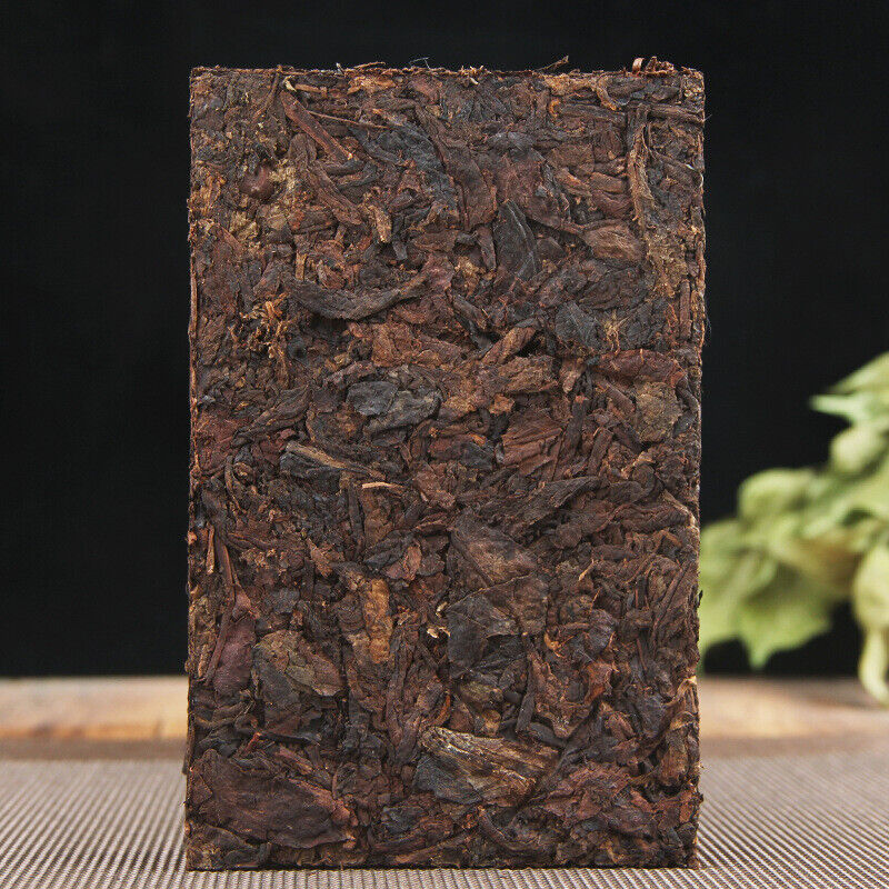 HelloYoung Ripe Tea Health  Jujube Fragrant Brick Big Leaf Old Pu'er Tea 250g