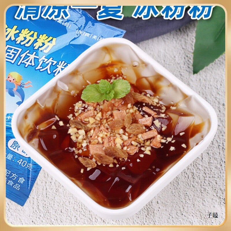 40g Sichuan made ice cold powder homemade brown sugar ice powder dessert Main image