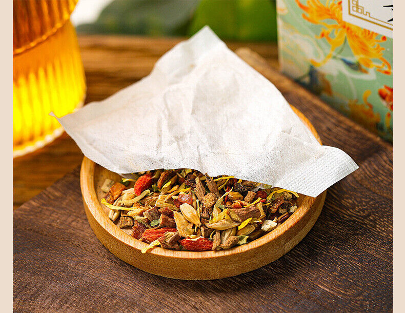 HelloYoung 150g Chrysanthemum cassia seed tea Honeysuckle burdock wolfberry health tea bags