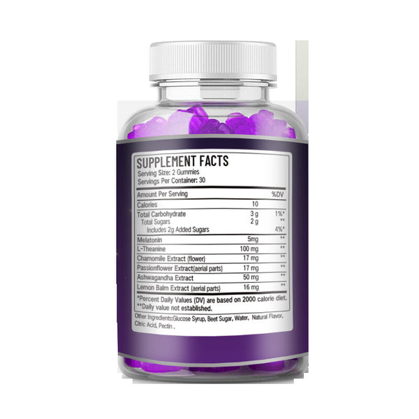 Natural Sleeping Gummies 60 Capsules/bottle