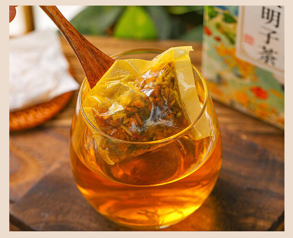 HelloYoung 150g Chrysanthemum cassia seed tea Honeysuckle burdock wolfberry health tea bags