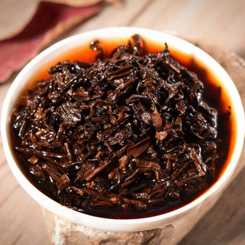 HelloYoung TeaBig Tree Ripe Tea 357g Chinese Black Tea Yunnan Pu-Erh Tea Premium Palace