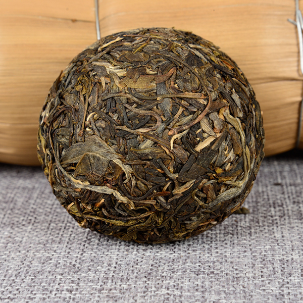 Yunnan Pu'er Tea Bamboo Shoot Shell Pu'er Tea Tuo Organic Green Tea  100*5pcs