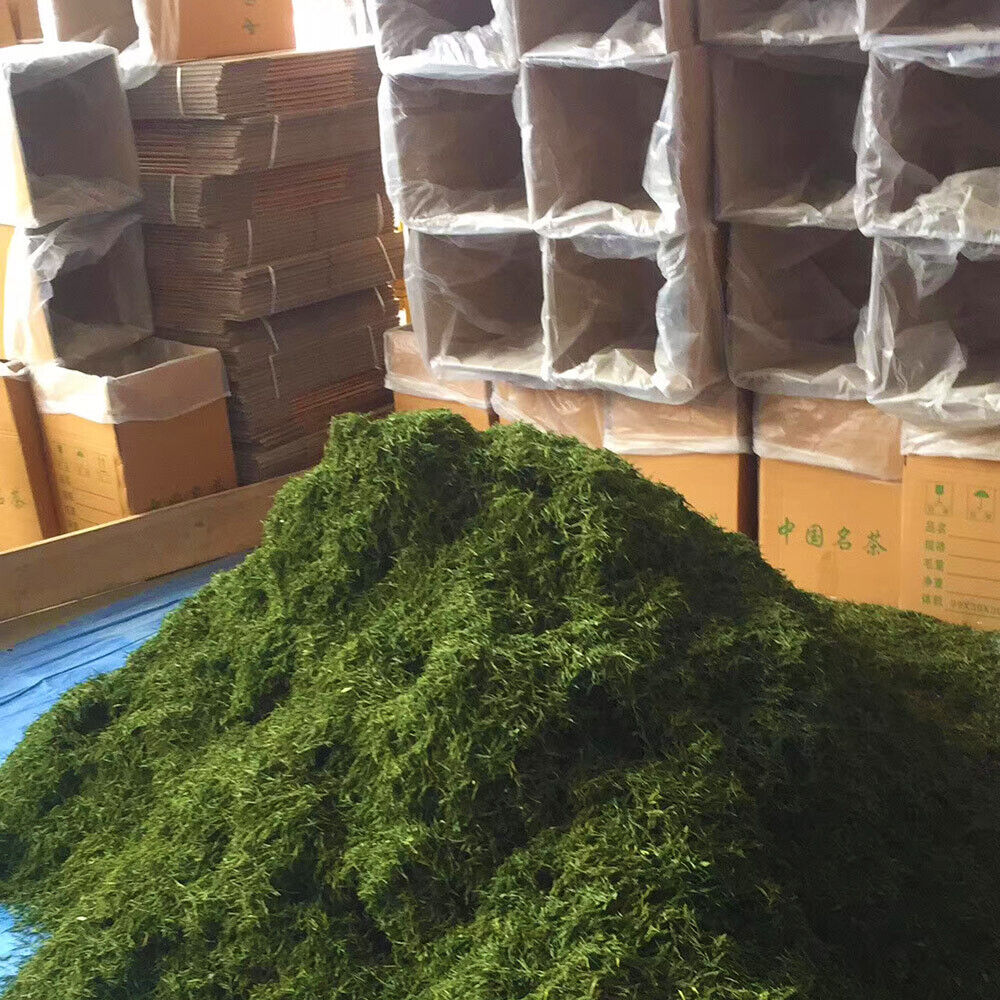 HelloYoung New Tea Steamed Green Tea Yulu Sencha Matcha Powder Genmaicha 500g/1.1lb