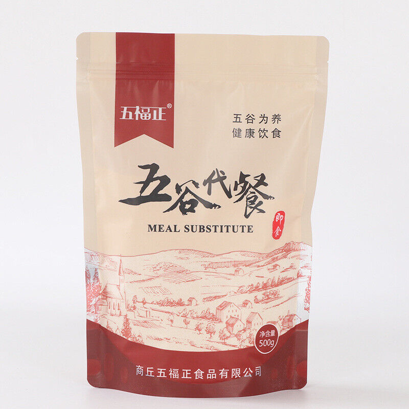 Highland Barley Powder Cooked Flour Puffed Five Grain Meal Replacement Powder