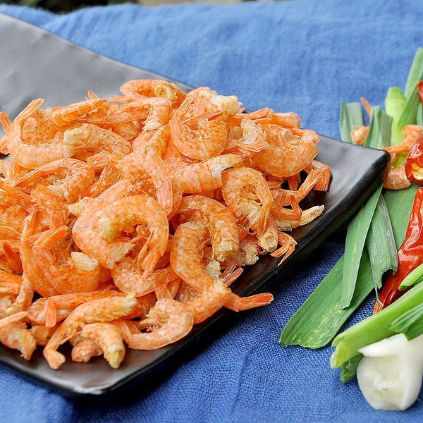 River Shrimp Dried Shrimp Tails Hunan Specialty Headless and Salt-Free 250g