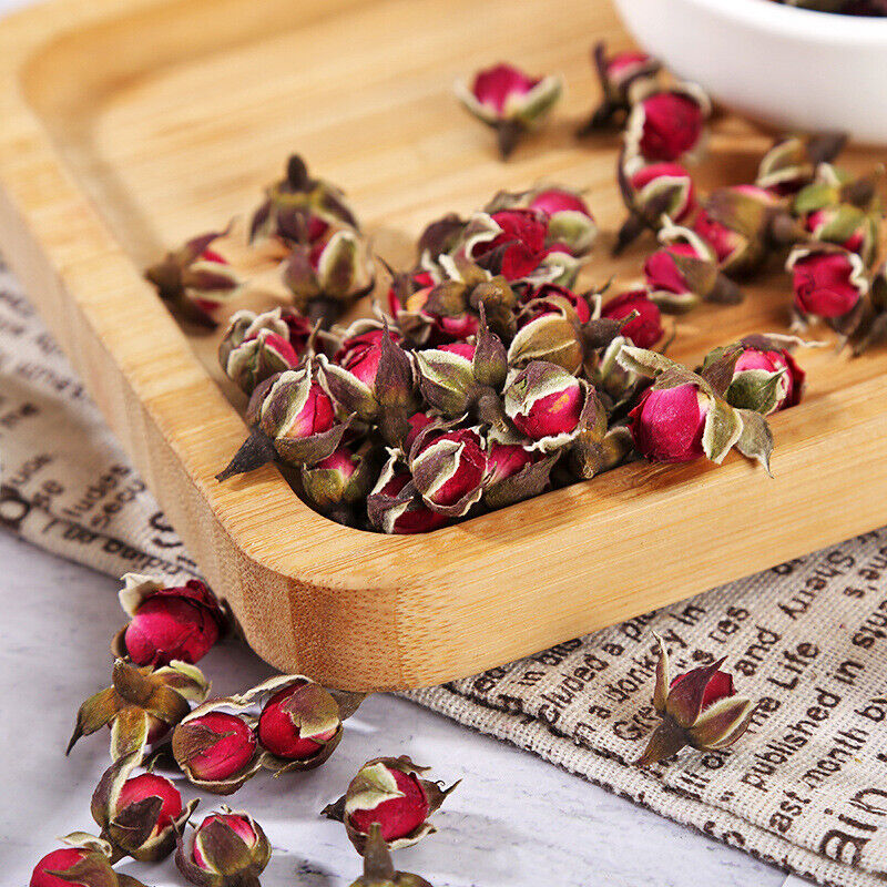 Fresh Golden Rose Flowers Tea -Sulphur-Free Dried and Bulk 80g Pack from Yunnan