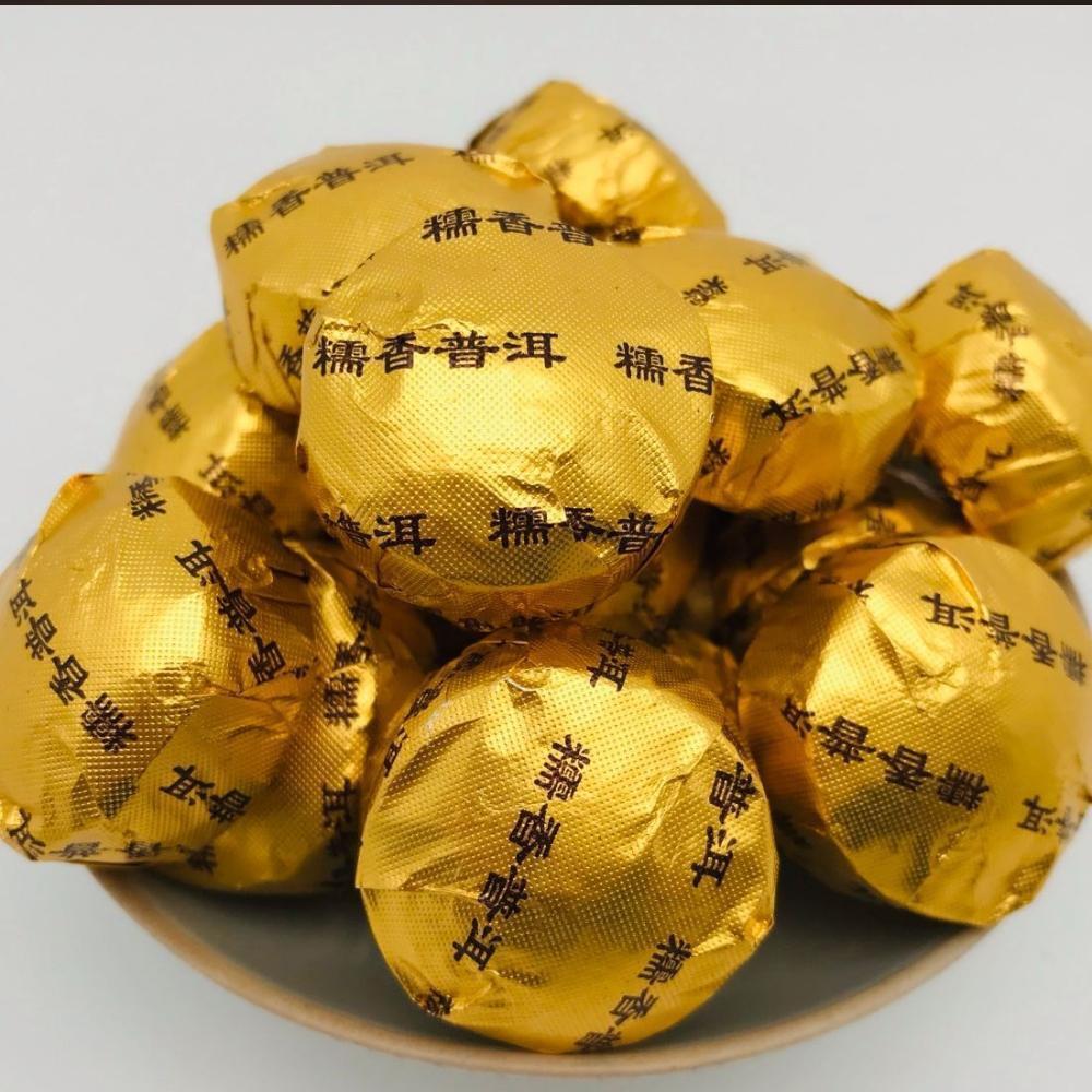 500g Aged Ripe Mini Tea Yunnan Pu'er Glutinous Rice Fragrant Xiaotuo Tea Main image