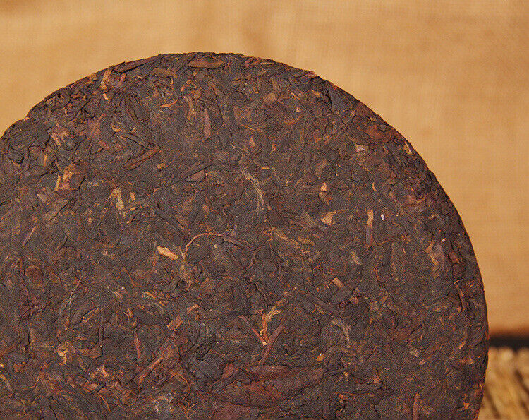 HelloYoung Yunnan Pu'er Ripe Tea Cake 357g Yunnan Pu'er Tea Cake Healthy Drink
