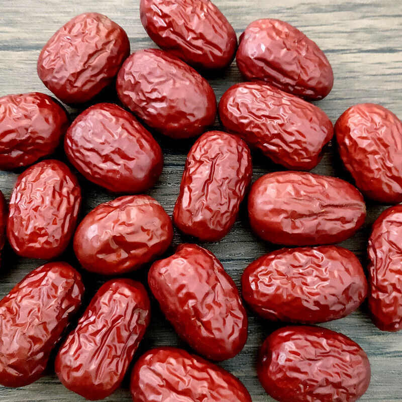 HelloYoung Good Dried Fruit Red Dates Organic Spring Jujube Chinese Herbal Green Food17.6oz