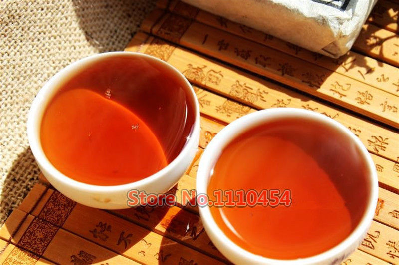 HelloYoungChinese Old Puer Tea Pu Er Tea Pu-erh Compressed Pu'er Brick Puerh Old Black Tea