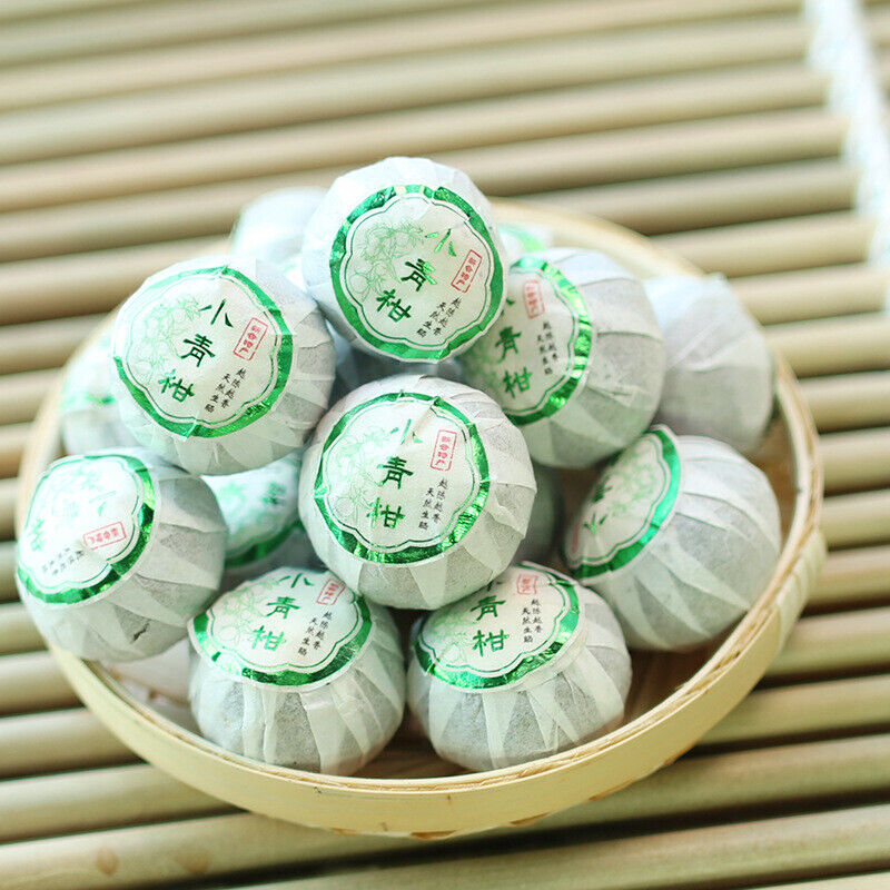 HelloYoung 500g Pu'er Ripe Tea Xinhui Xiao Qing Guan Pu'er Tea