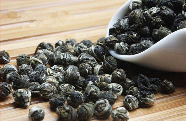 250g Bio Jasmin Dragon Pearl Tee – Grüner Tee, Gesunder, Duftender Tee