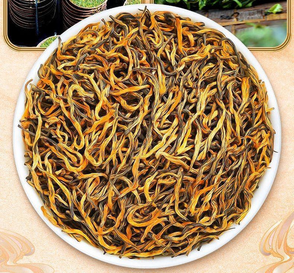 Authentic Honey Aroma Black Yellow Bud Special Grade Jin Jun Mei Wuyi Black Tea