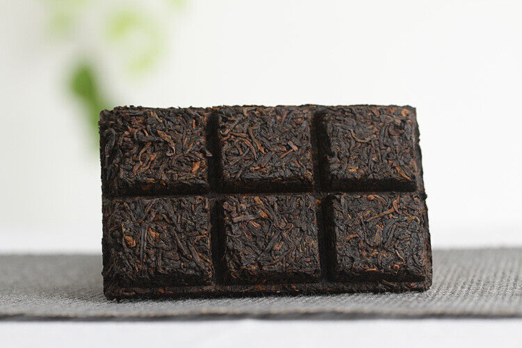 HelloYoung 50g Yunnan Pu'er Icelandic Mellow Old Tree Ripe Chocolate Tea Brick Spring Tea