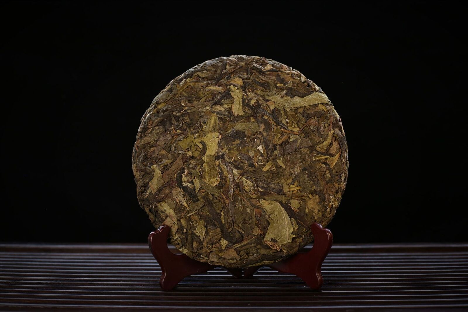 HelloYoung Lao Banzhang Golden Leaf Yellow Tablet Tea Yunnan Pu'er Tea Raw Tea 357g/12.59oz