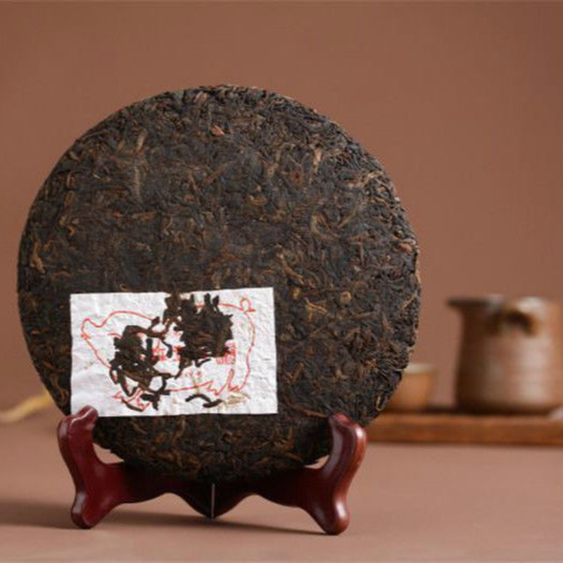 Lao Ban Zhang Tee Reife Puerh Tee Kuchen Gekocht Alte Puerh Schwarzer Tee 357g