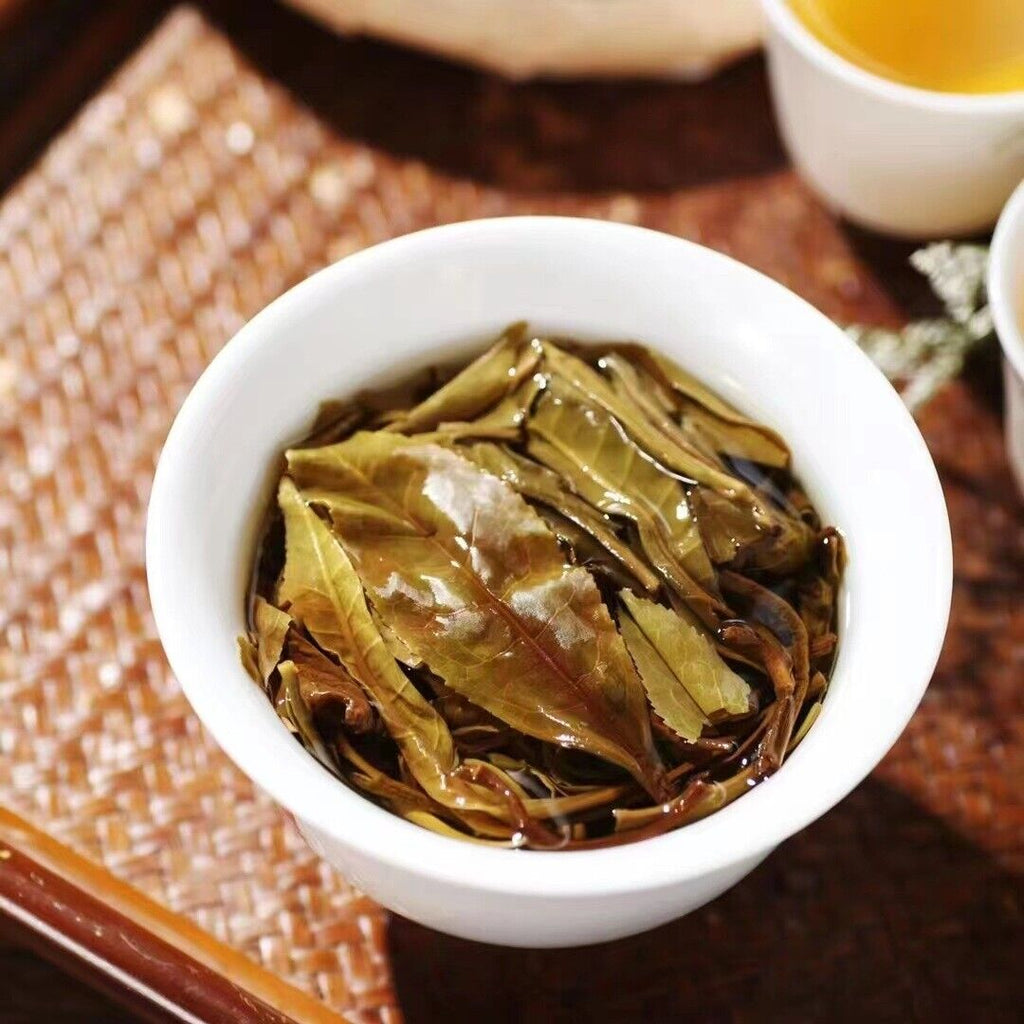 HelloYoung Yunnan Mannuo Pu'er Tea Raw Pu'er Tea Cake 200g Menghai Pu'er Tea Cake