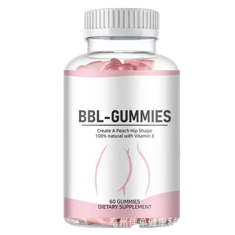 100% Premium Butt And Hips Enlargement Gummies Big Booty Enhance 60 Gummies Main image