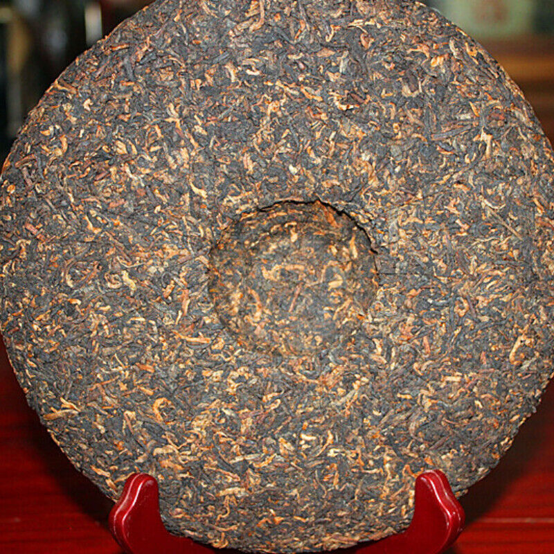 357g/12.59oz Top-Grade  Pu'er Ripe Tea Palace Golden Bud Tea Big Leaf Black Tea Secondary image