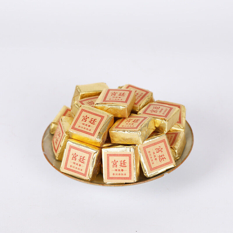 500g Yunnan Glutinous Rice Fragrant Tuo Tea Menghai Square Brick Old Pu'er Tea