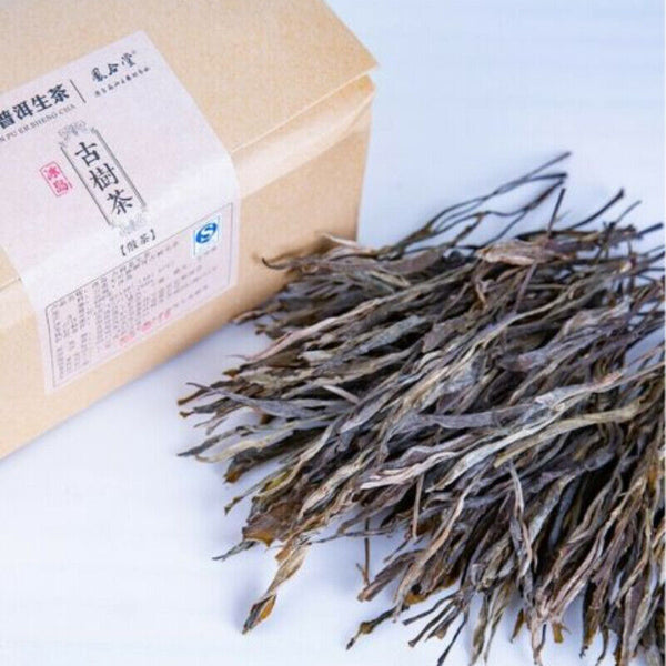 HelloYoung Cha YunNan MengKu Puer Ancient Tree Qiao Mu Ancient Tea Spring Puerh Tea 400g