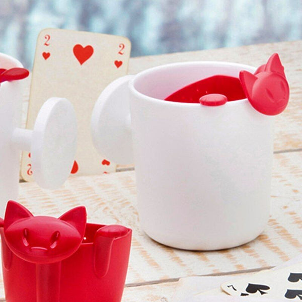 Cartoon Plastic Teabags Filter Coffee Tea Infuser Strainer Drinkware Accessories