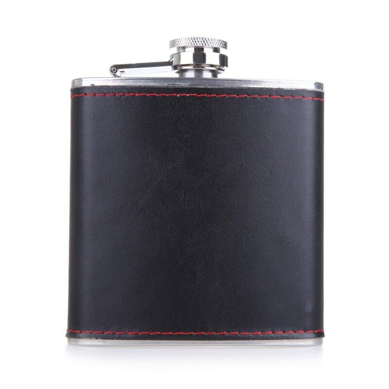 Alcohol Bottles Hip Flask Flagon Wine Pot Stainless Steel Whiskey Wine Portable