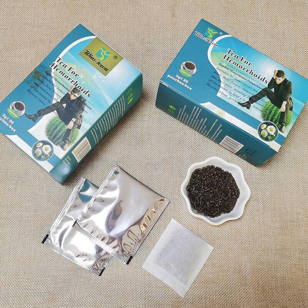 Premium Detox for Swollen Pain & Anal Comfort Organic Hemorrhoid Relief Tea