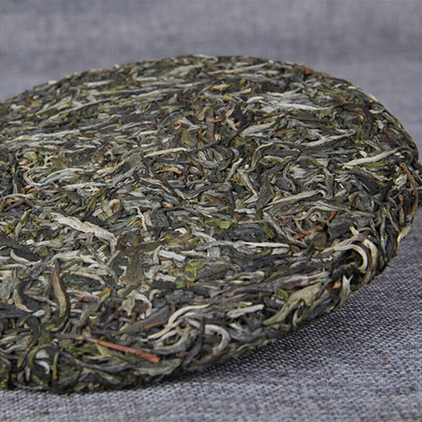 HelloYoung Yunnan Pu'er Green Tea Cake Health Drink 357g Natural Ancient Tree Raw Puerh Tea