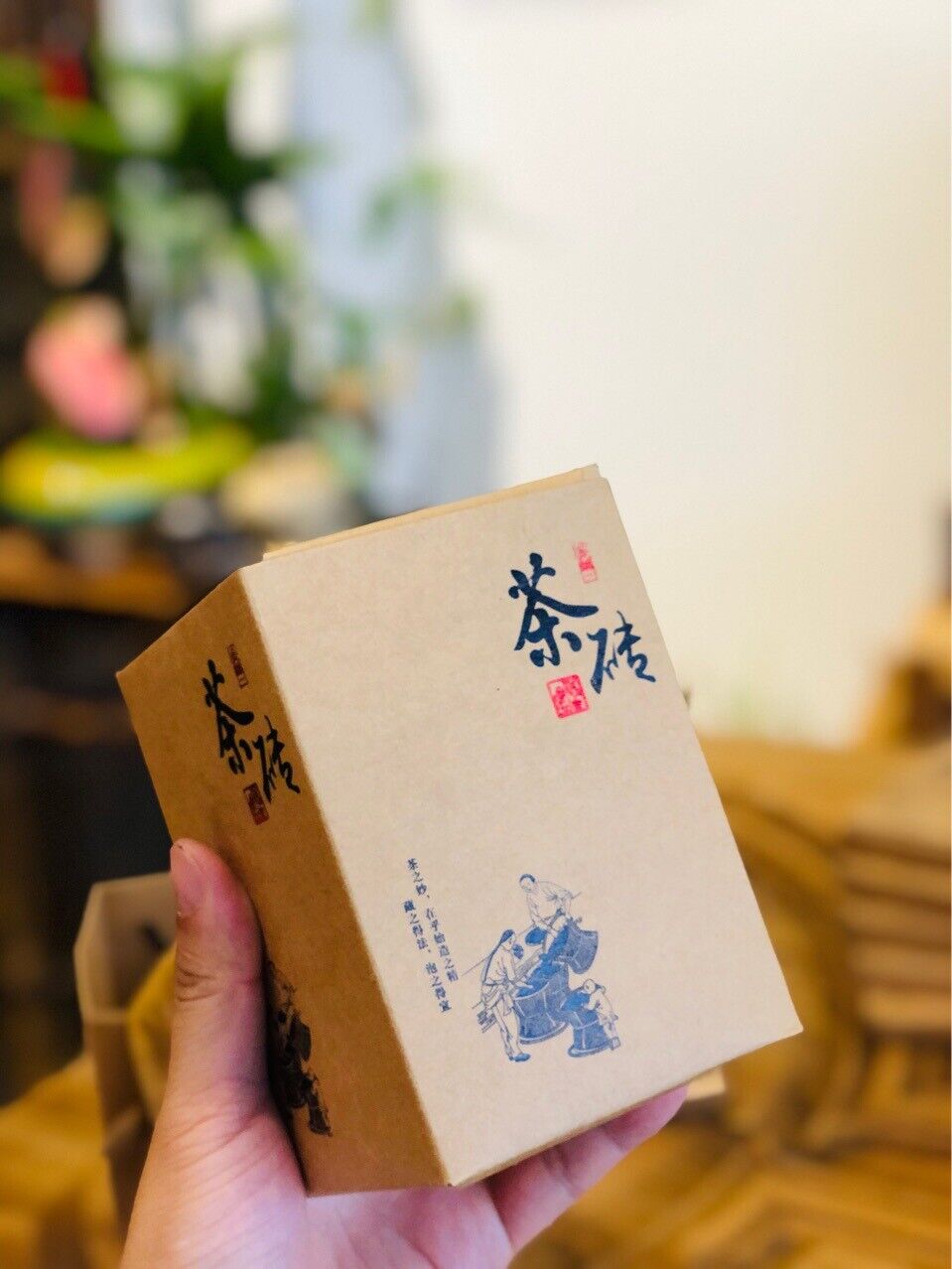 Aged Dahongpao Chocolate Tea Bricks Wuyi Rock Tea Cake Grade 1 Oolong Tea 100g