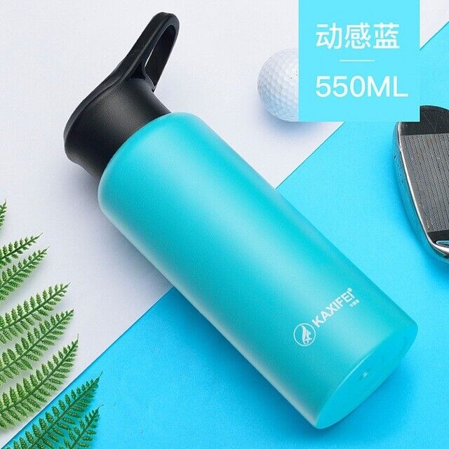 Vacuum Insulated Sport Water Bottle Stainless Steel Flask Jar Leak-proof Canteen