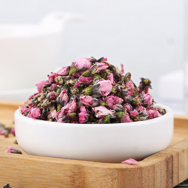 Bulk Dried Peach Blossom Peach Buds Produce Flower Tea Peach Blossom 500g Secondary image