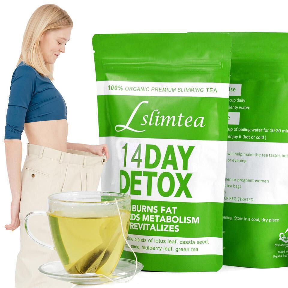 28-Day Slimming & Teatox Blend fo Weight Loss Organic 14-Day Detox Tea Main image