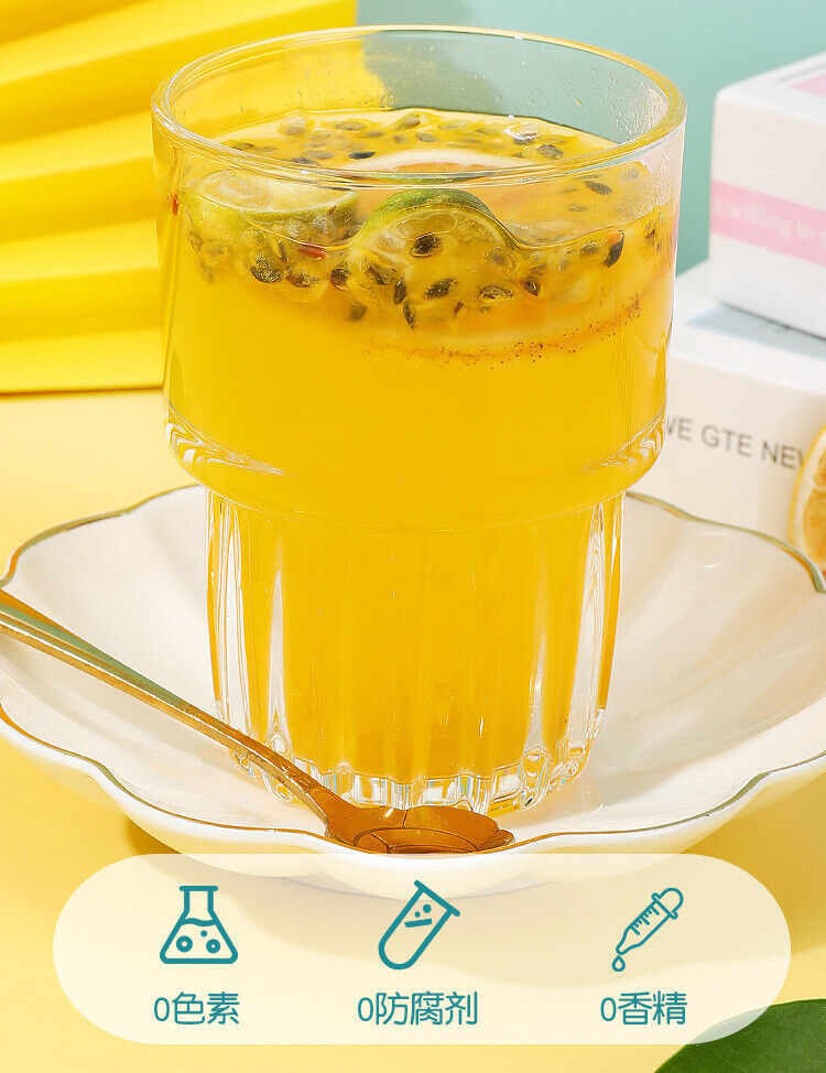 Green Orange Lemon Passion Fruit Tea Summer Cold Brew Kumquat Lemon Fruit Tea
