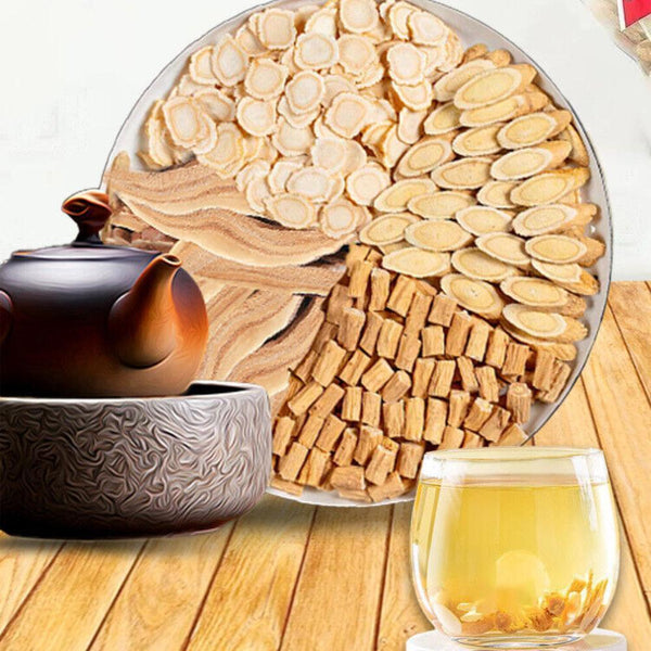 Triangle Bag Combination Tea Vitality Four Treasures Tea Ginseng Yuanqi Tea 50g