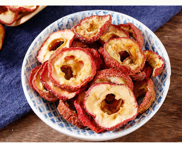 HelloYoung New Stock Dried Hawthorn Hawthorn Slices Kernel-less Hawthorn Rings Dried 500g
