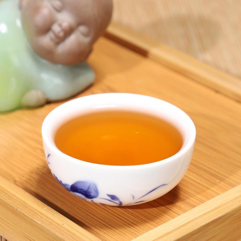 HelloYoung New Pu'er Tea Yunnan Palace Pu'er Ripe Tea Aged Luzhou Flavor Tangerine Tea 250g