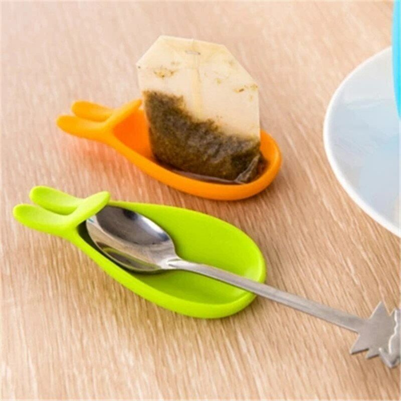 Silicone Rabbit Hanging Tea Bag Holder Tea Strainer Filter Tea Diffuser Tool