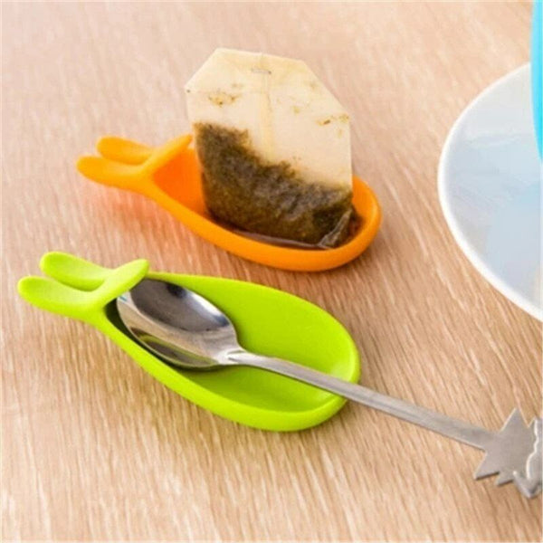 Silicone Rabbit Hanging Tea Bag Holder Tea Strainer Filter Tea Diffuser Tool