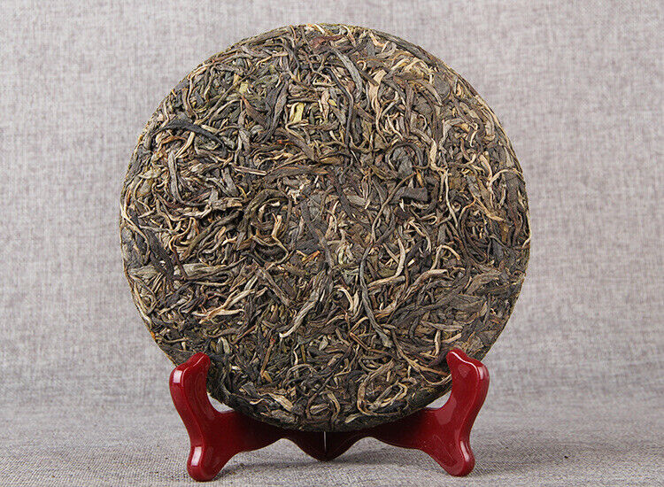 HelloYoung 357g Ancient Tree Puerh Raw Tea Cake Traditional Handmade Puerh Material