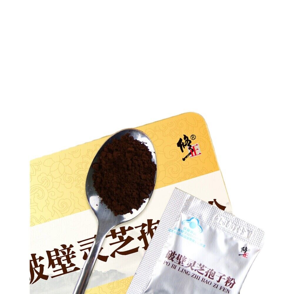 HelloYoung Lin Hsiang Shi Ganoderma Lucidum Spore Powder Healthy Herbal Tea 0.99*60packages