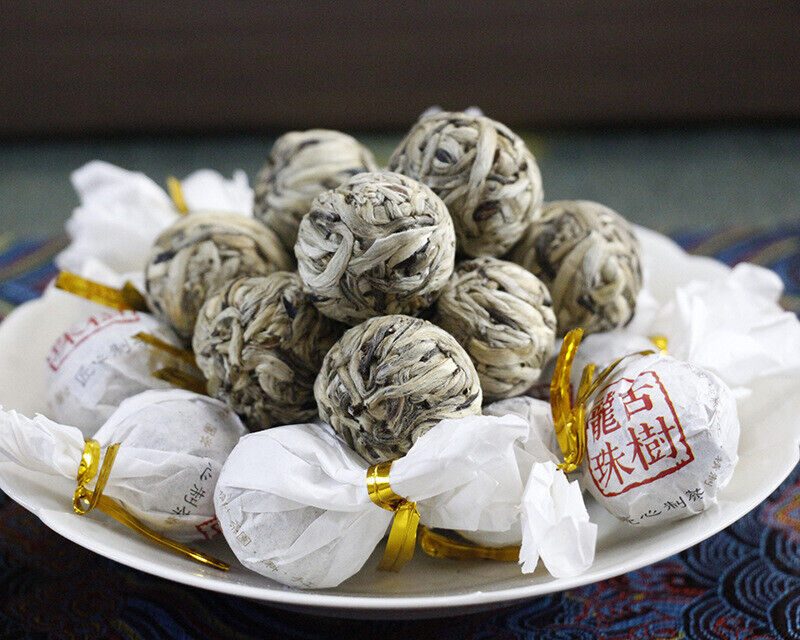Yunnan Silver Needle White Tea Handmade Ball Tea Single Bud Pekoe Big White Bud